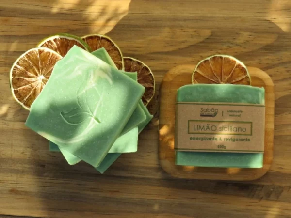 Sabonete Natural e Vegano Limão Siciliano - 100g