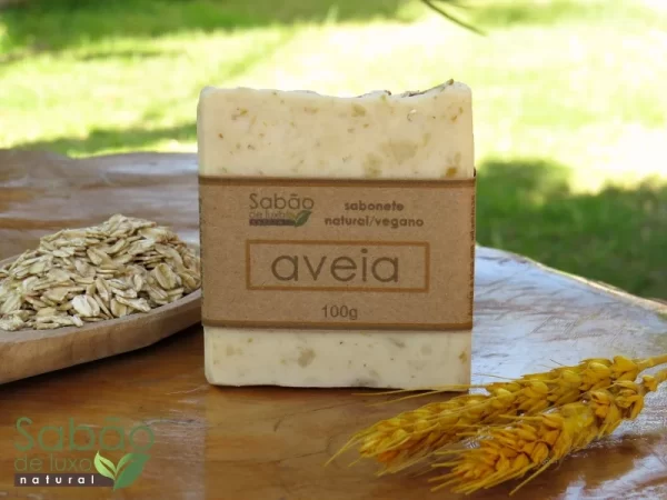 Sabonete Natural e Vegano de Aveia – 100g