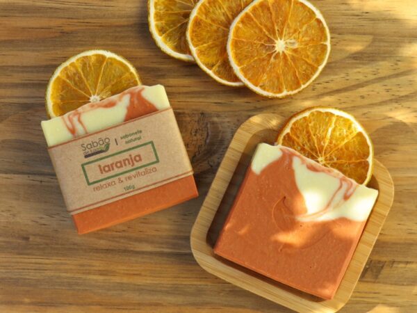 Sabonete Natural e Vegano Laranja Doce - 100g