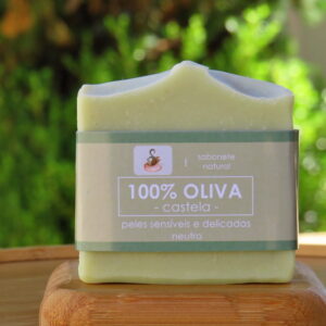 Sabonete Natural e Vegano Castela - 100% Oliva – 100g