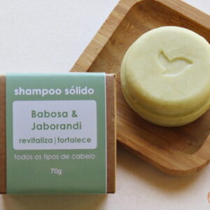Shampoo Sólido - Babosa & Jaborandi 70g