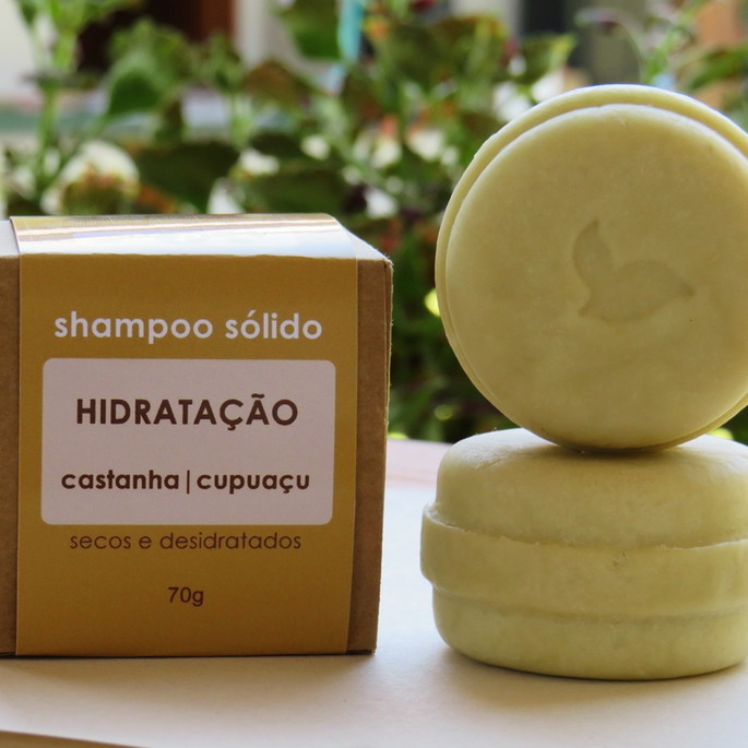 Shampoo Sólido Hidratação - Cupuaçu & Castanha 70g - Imagem 2