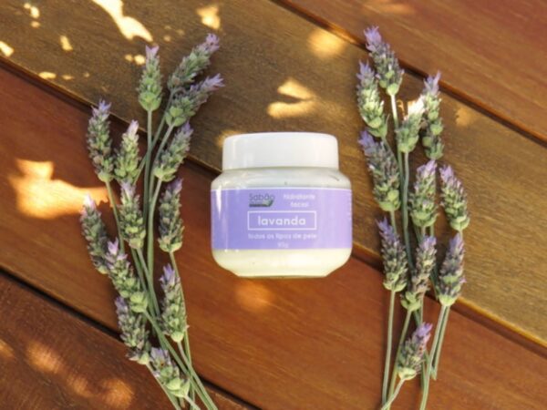 Hidratante Facial Lavanda - 85g