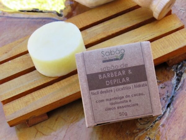 Sabão de Barbear e Depilar - 60g