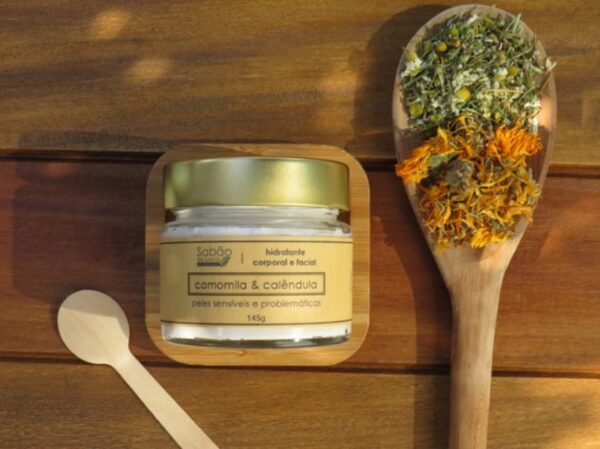 Hidratante Fitoterápico Camomila e Calêndula - 150g