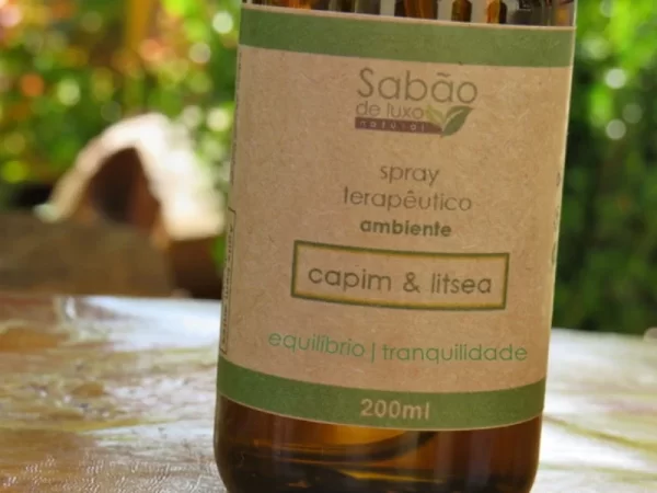 Spray Terapêutico Capim & Litsea - 200ml - Imagem 3