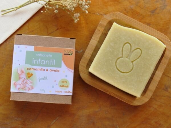 Sabonete Infantil Natural - 100g - Imagem 3
