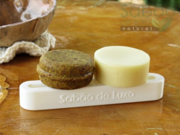 Saboneteira Sólidos Branca