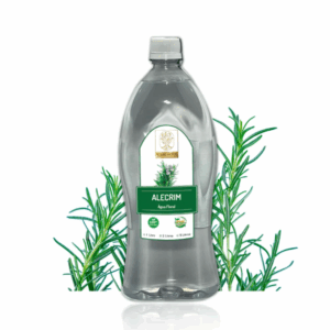 Água Floral ou Hidrolato 100% Puro - Alecrin - 1 Litro